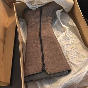 Born Brown Leather Knee-High Boots